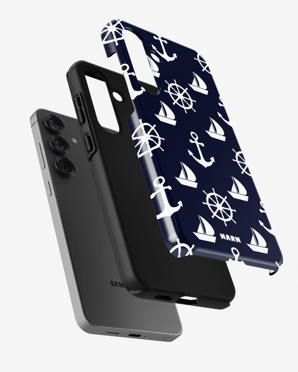 Samsung Galaxy A55 5G Tough Case – Deep Blue Voyage - View 2