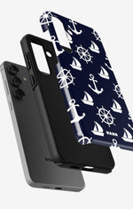 Samsung Galaxy A55 5G Tough Case – Deep Blue Voyage - View 2