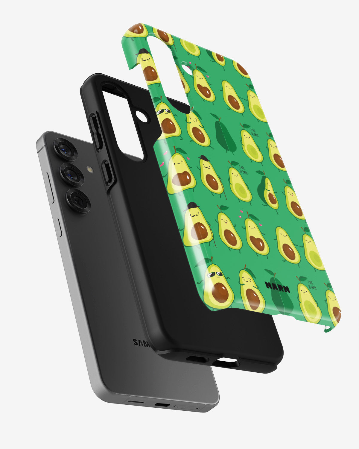 Samsung Galaxy A55 5G Tough Case – Avocado Mood - View 2