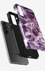 Samsung Galaxy A55 5G Tough Case – Purple Marble - View 2