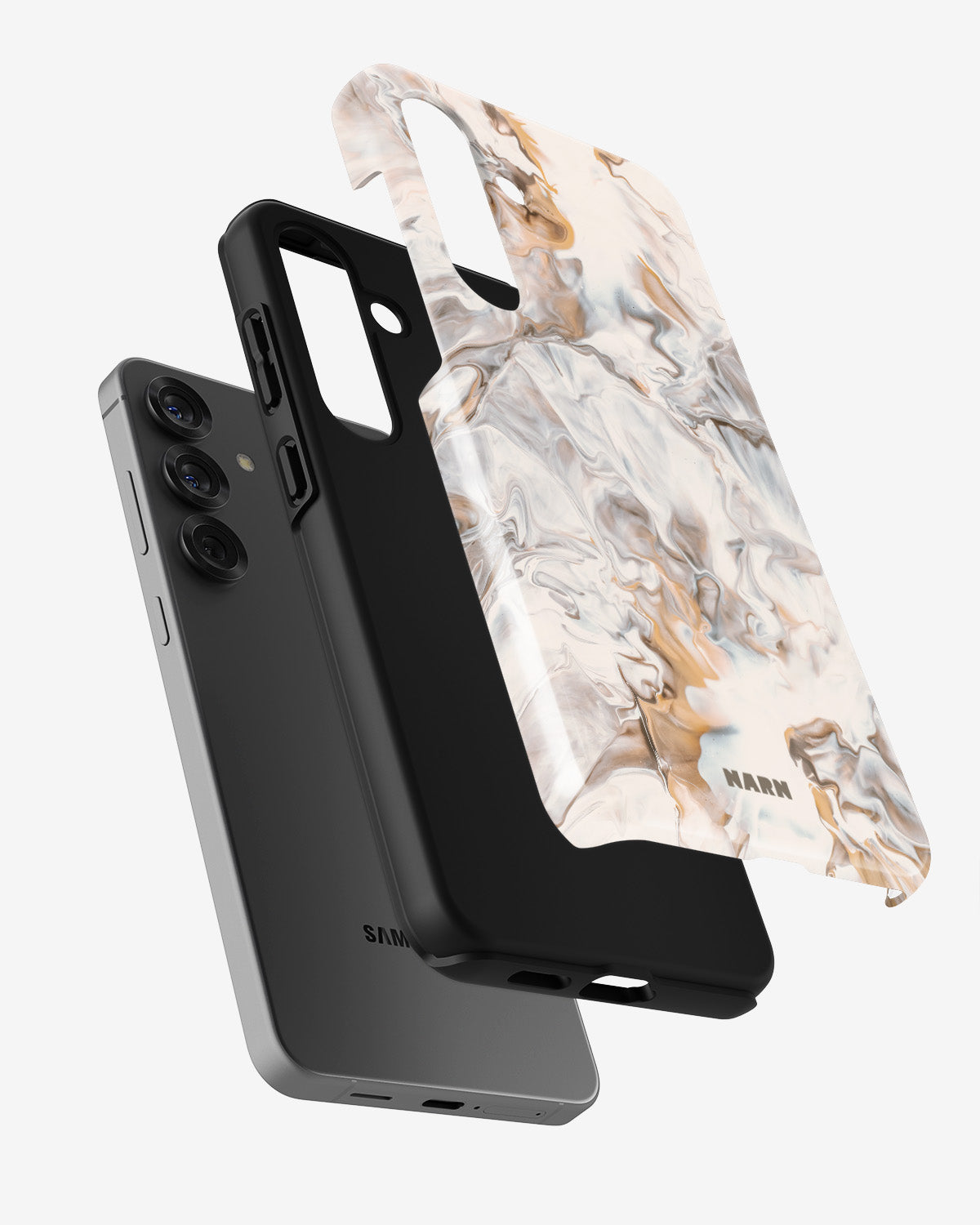 Samsung Galaxy A55 5G Tough Case – Icy Caramel - View 2