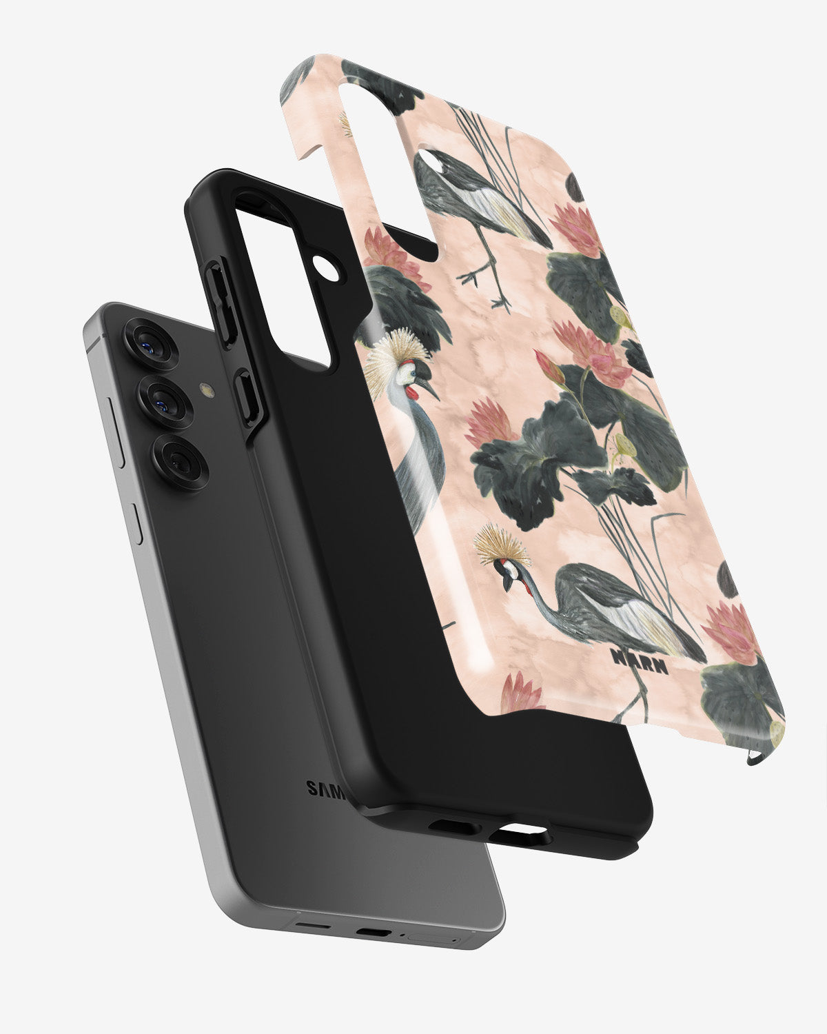 Samsung Galaxy A55 5G Tough Case – Crowned Bird - View 2
