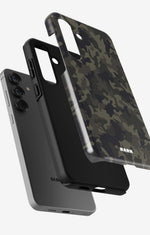 Samsung Galaxy A55 5G Tough Case – Jungle Green Camo - View 2