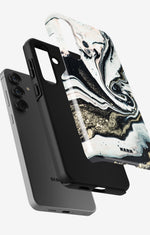 Samsung Galaxy A55 5G Tough Case – Golden Swirl - View 2