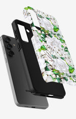 Samsung Galaxy A55 5G Tough Case – White Bloom - View 2