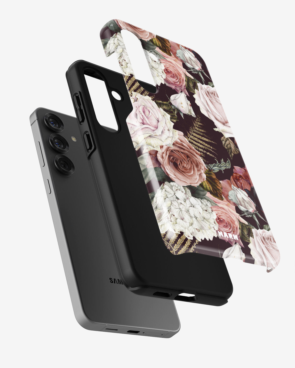 Samsung Galaxy A55 5G Tough Case – Midnight Roses - View 2