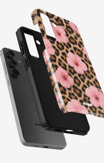 Samsung Galaxy A55 5G Tough Case – Leopard Flower - View 2