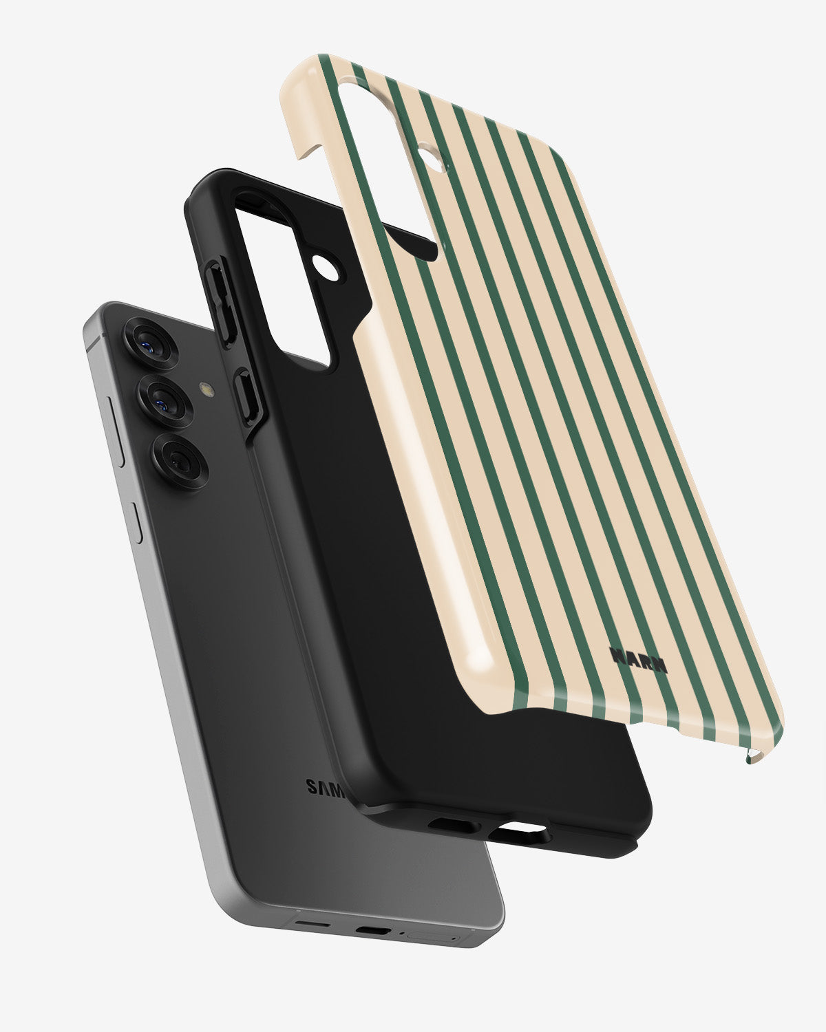 Samsung Galaxy A55 5G Tough Case – Evergreen Stripe - View 2