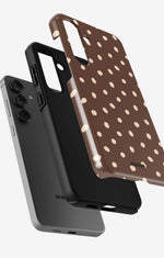 Samsung Galaxy A55 5G Tough Case – Choco Dots - View 2