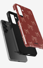 Samsung Galaxy A55 5G Tough Case – Cherry Bows - View 2