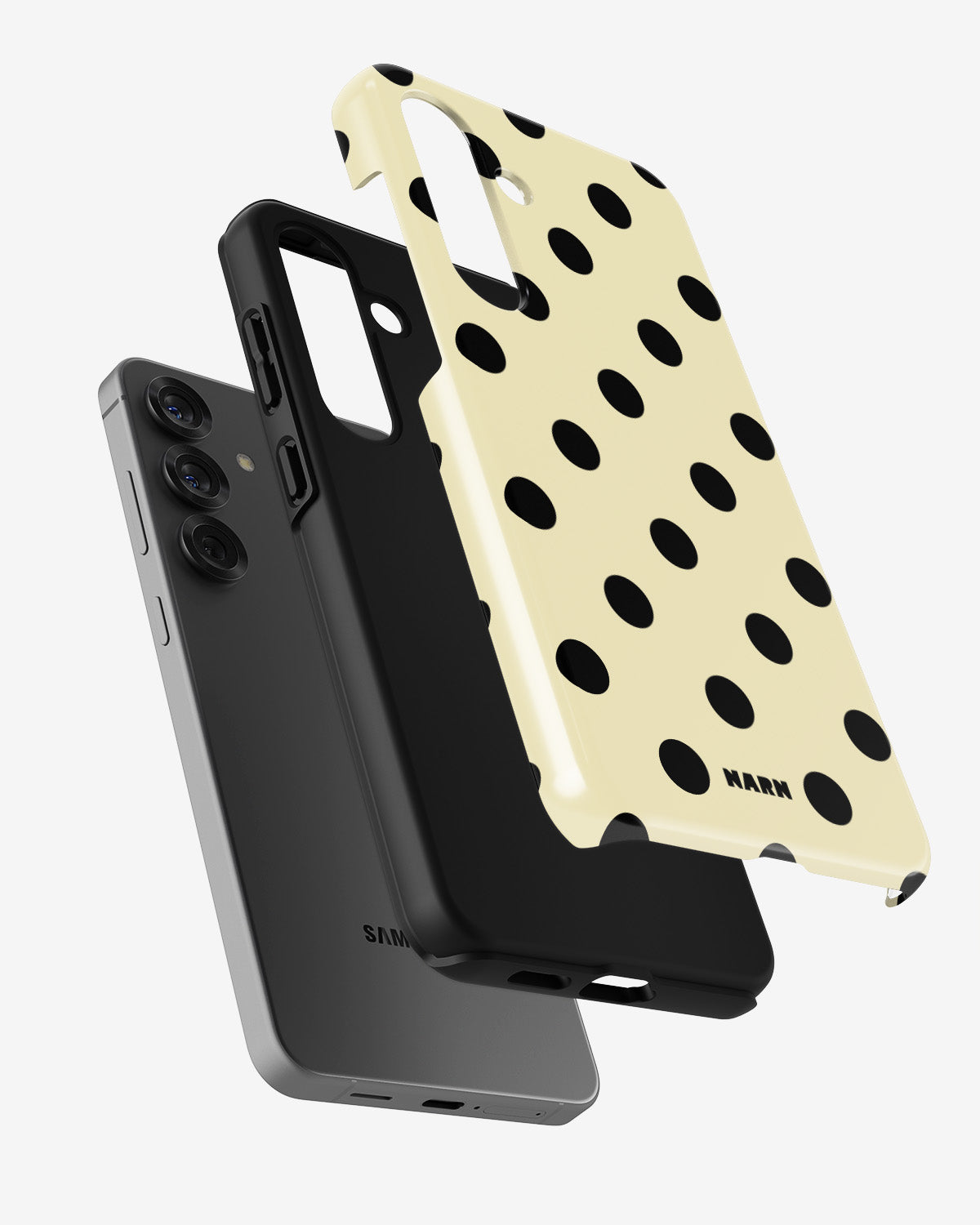 Samsung Galaxy A55 5G Tough Case – Honey Dots - View 2