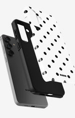 Samsung Galaxy A55 5G Tough Case – Mono Dots - View 2