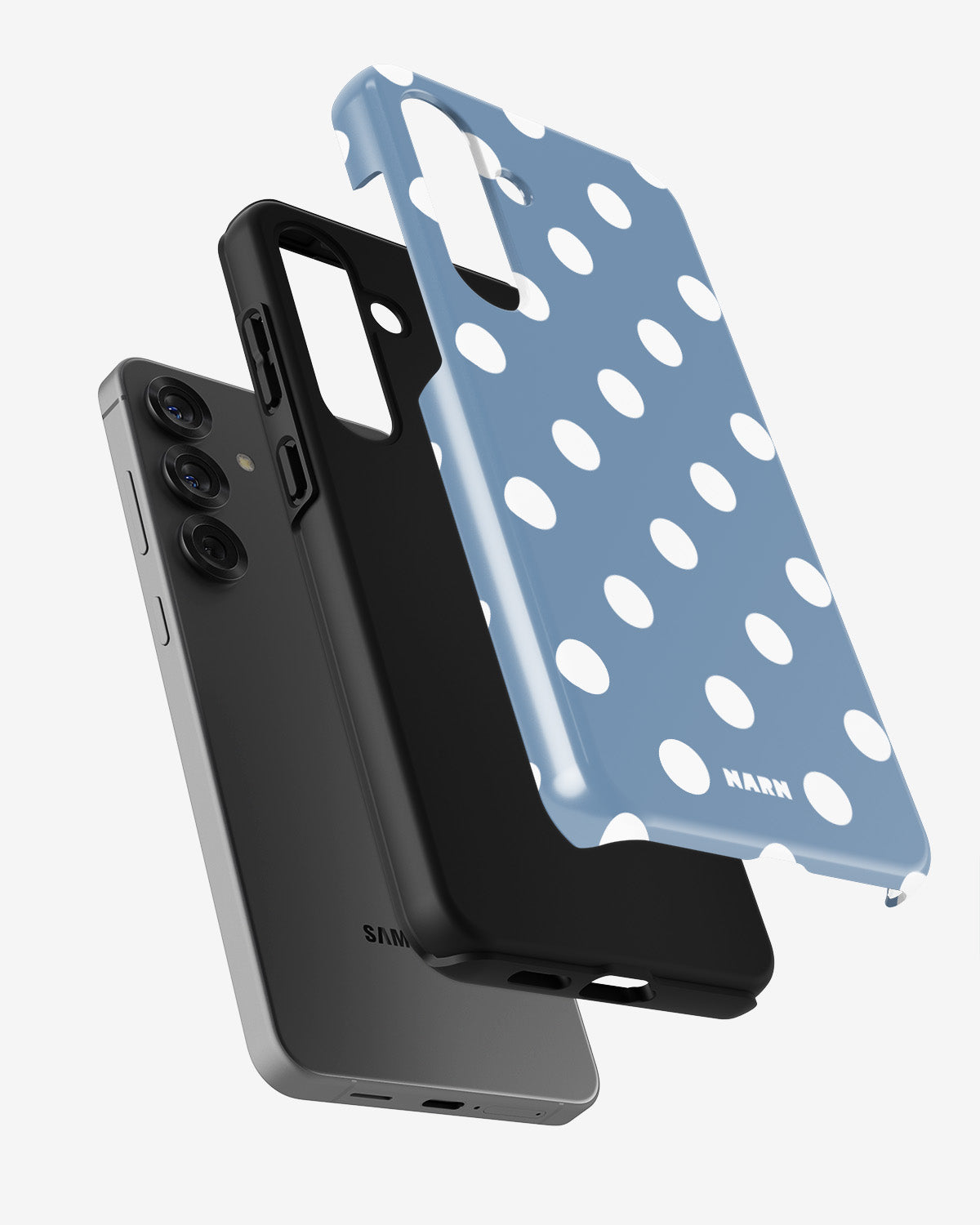 Samsung Galaxy A55 5G Tough Case – Sky Dots - View 2