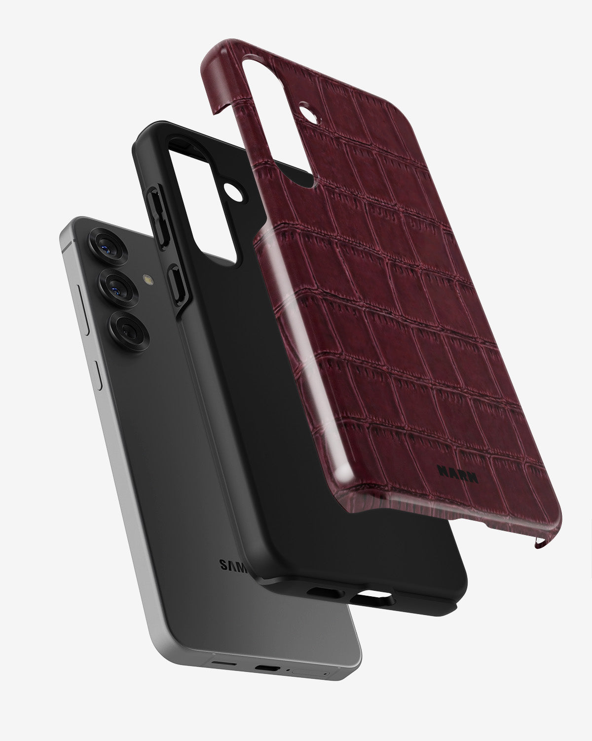 Samsung Galaxy A55 5G Tough Case – Rouge Croc - View 2
