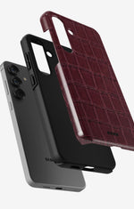 Samsung Galaxy A55 5G Tough Case – Rouge Croc - View 2