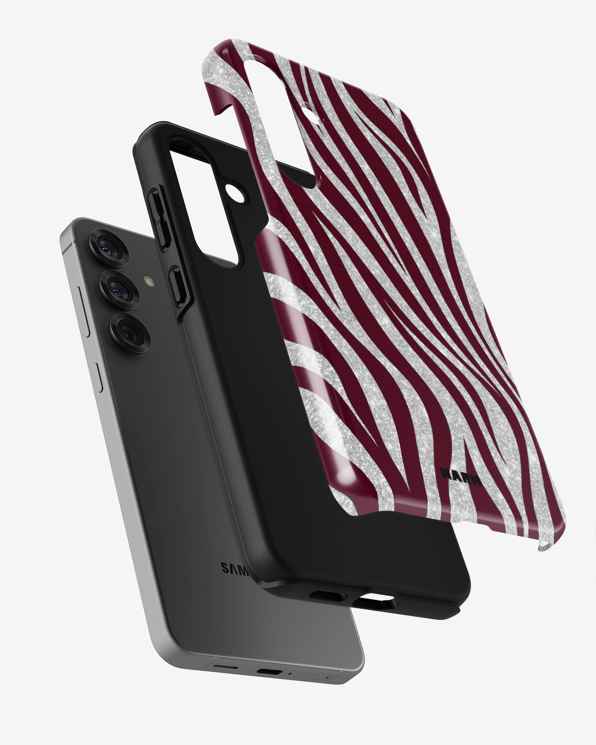 Samsung Galaxy A55 5G Tough Case – Velvet Zebra - View 2