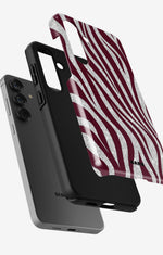Samsung Galaxy A55 5G Tough Case – Velvet Zebra - View 2