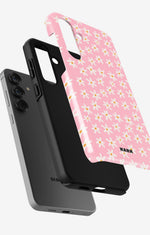 Samsung Galaxy A55 5G Tough Case – Pink Daisy - View 2