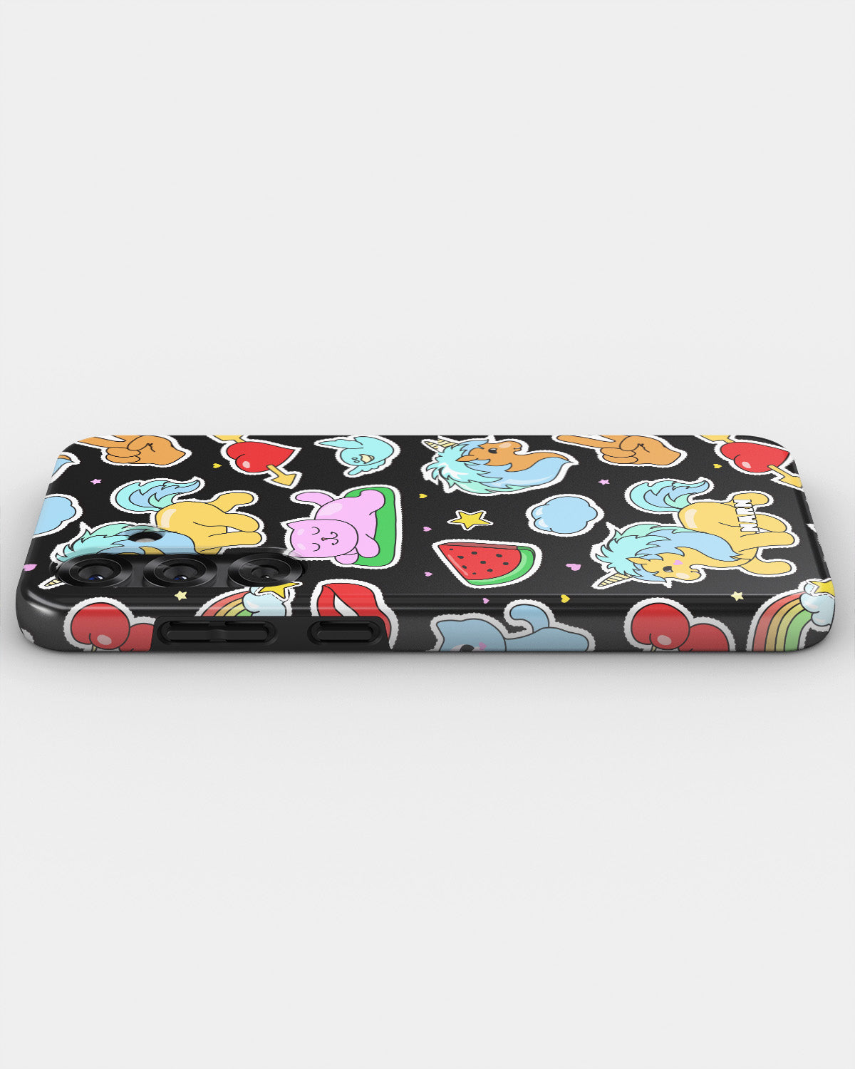 Samsung Galaxy A55 5G Tough Case – Cute Stickers - View 3