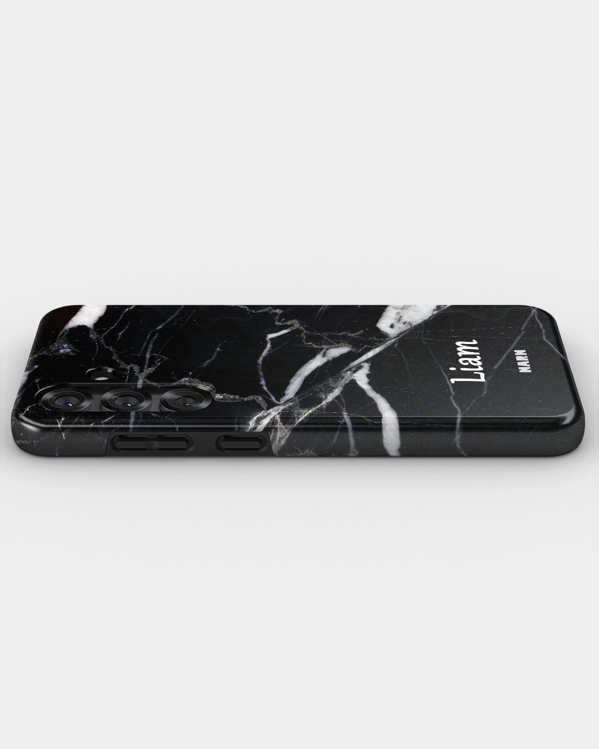Samsung Galaxy A55 5G Tough Case – Custom - Black Marble - View 3
