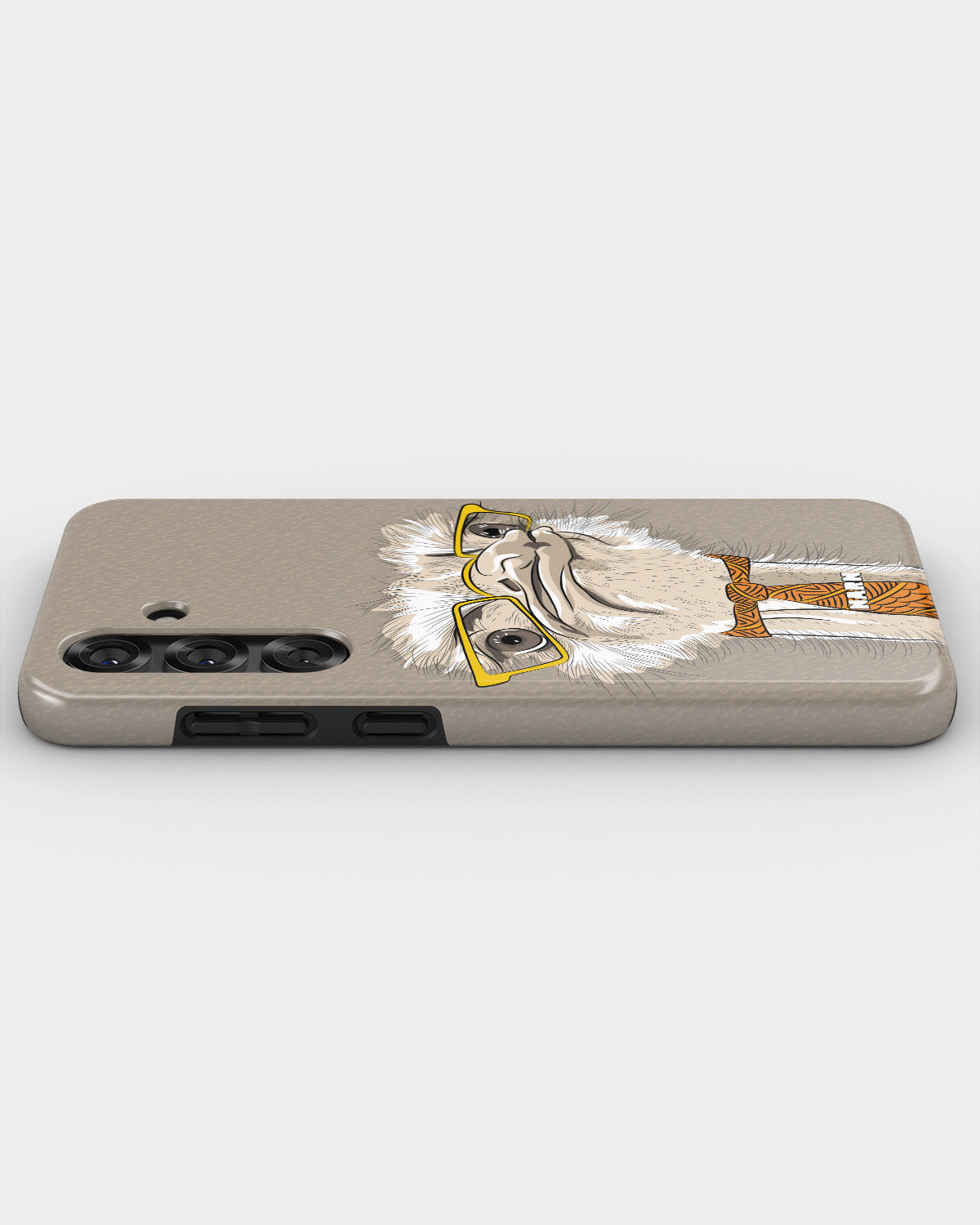 Samsung Galaxy A55 5G Tough Case – Hipster Ostrich - View 3