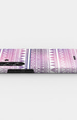 Samsung Galaxy A55 5G Tough Case – Purple Aztec - View 3