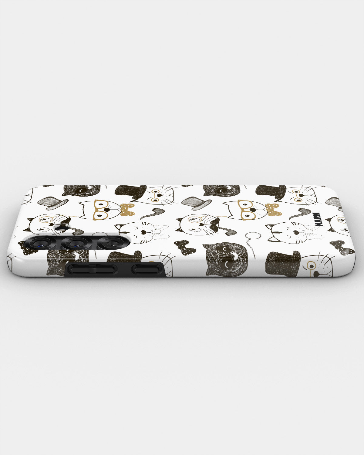 Samsung Galaxy A55 5G Tough Case – Cartoon Cats - View 3