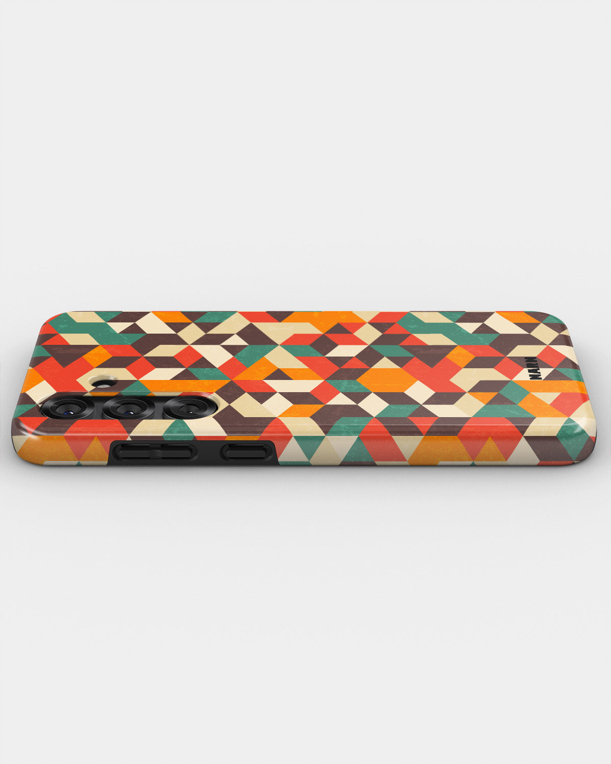 Samsung Galaxy A55 5G Tough Case – Retro Geometric - View 3