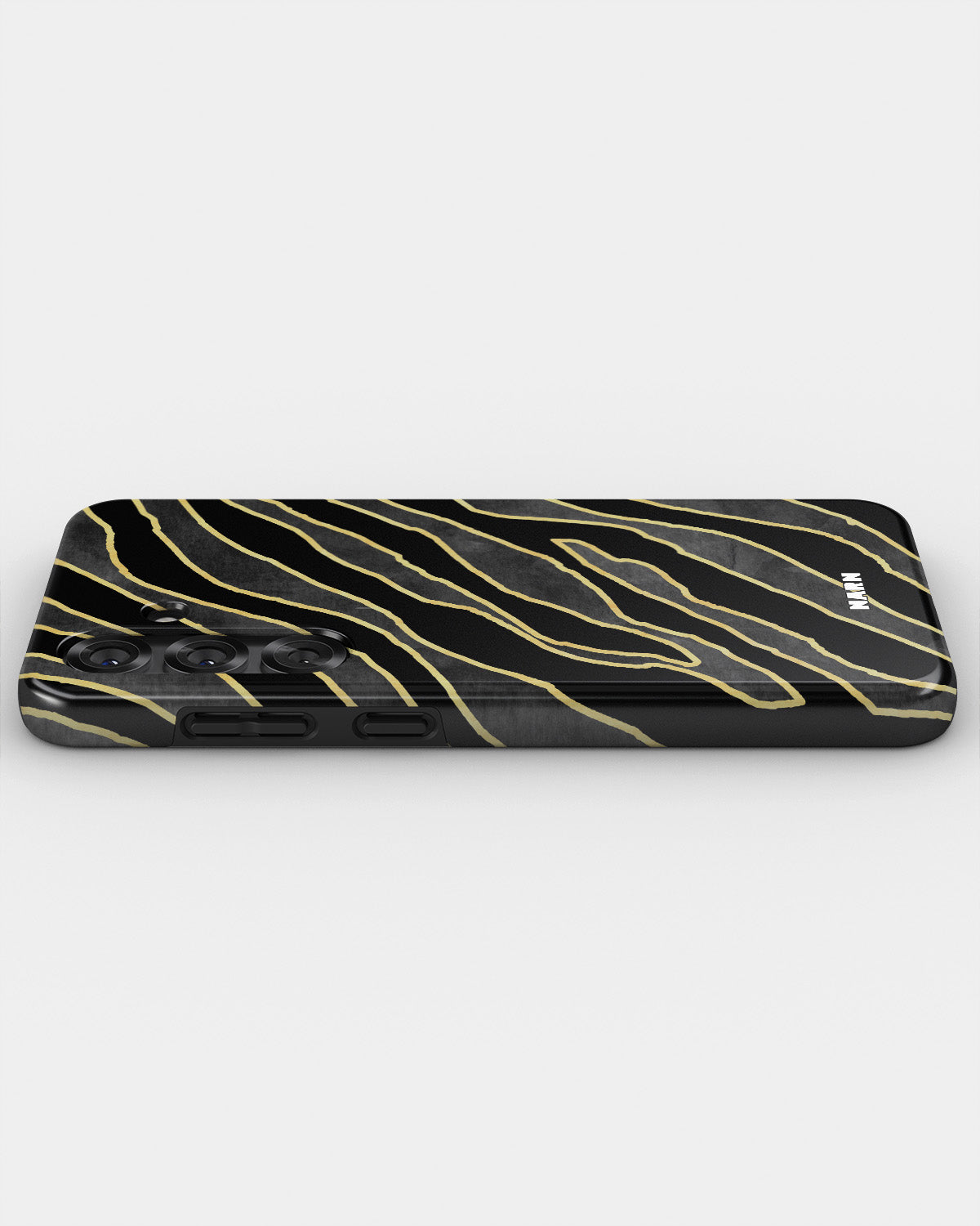 Samsung Galaxy A55 5G Tough Case – Golden Zebra - View 3