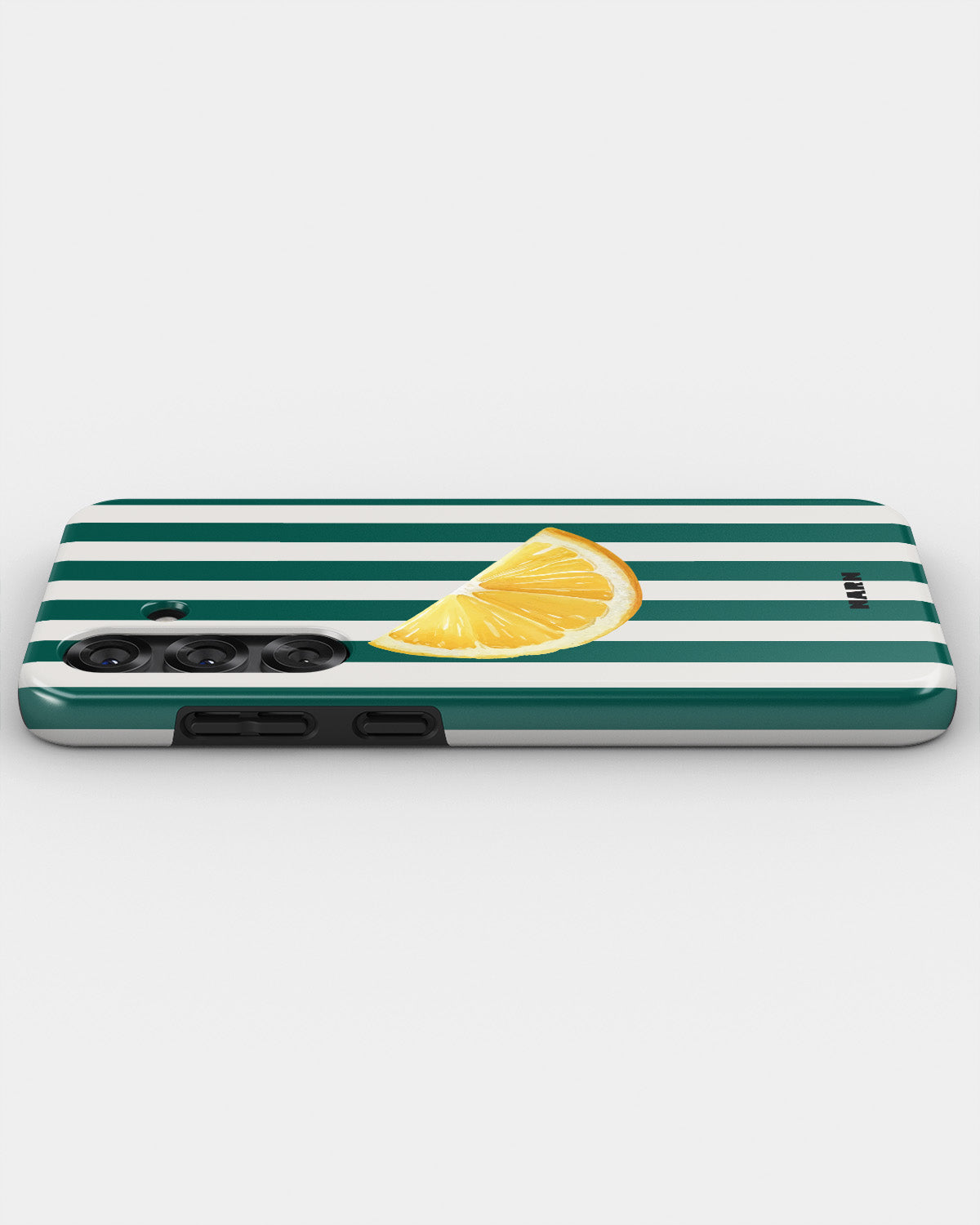 Samsung Galaxy A55 5G Tough Case – Lemon Stripes - View 3