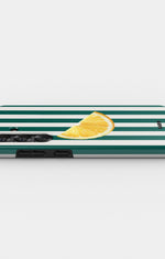 Samsung Galaxy A55 5G Tough Case – Lemon Stripes - View 3