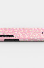 Samsung Galaxy A55 5G Tough Case – Pink Daisy - View 3