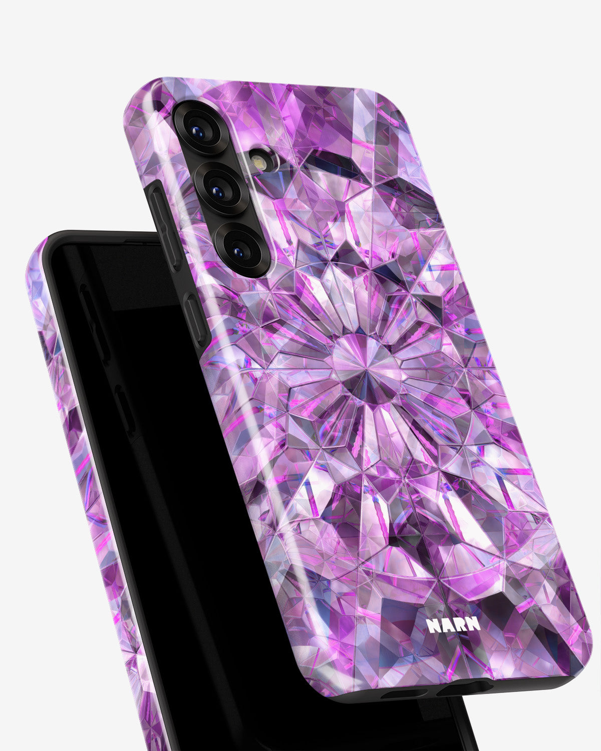 Samsung Galaxy A55 5G Tough Case – Lavender Crystals - View 4