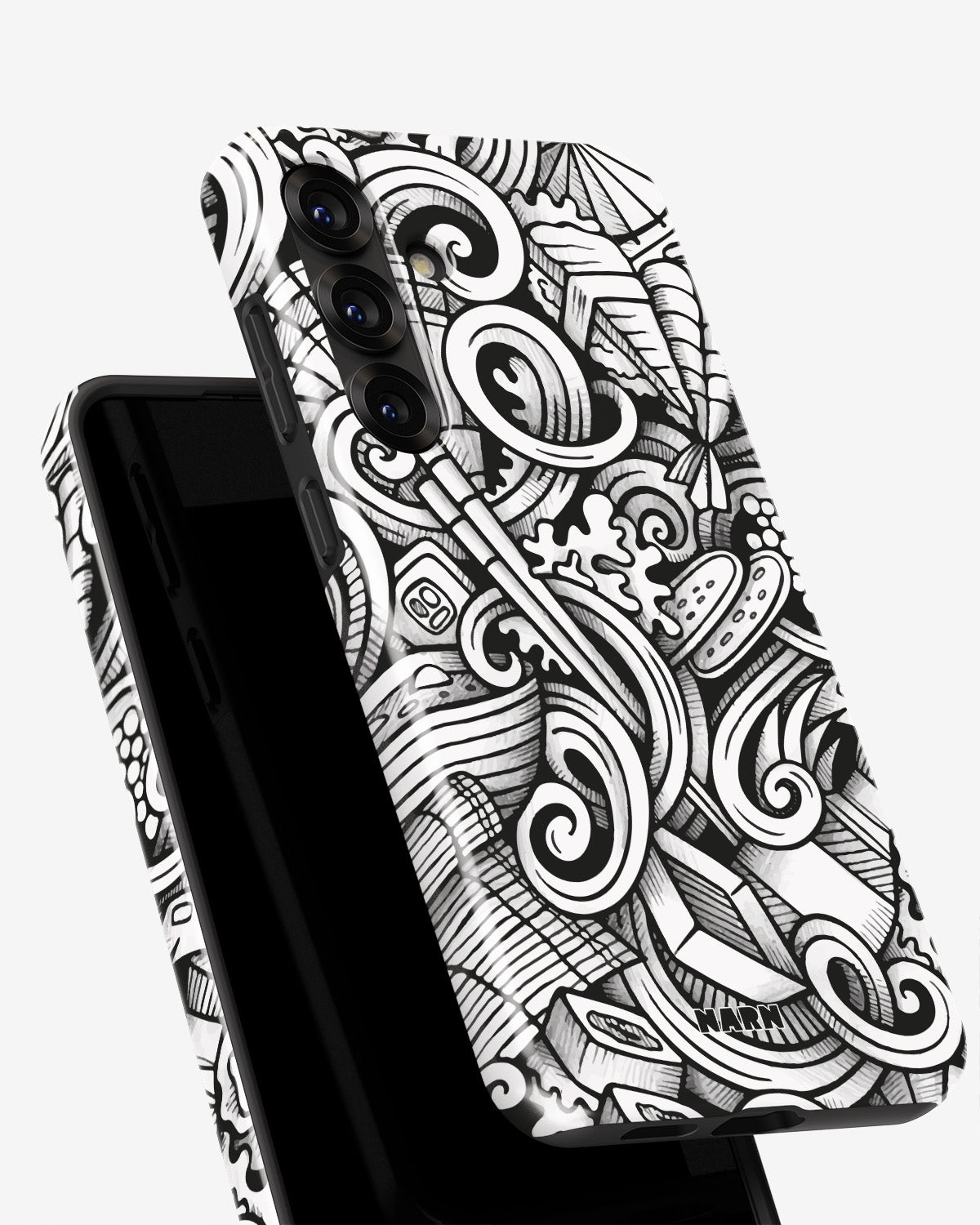 Samsung Galaxy A55 5G Tough Case – Japanese Pattern - View 4