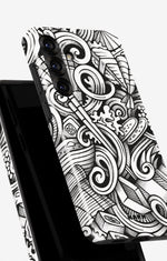 Samsung Galaxy A55 5G Tough Case – Japanese Pattern - View 4