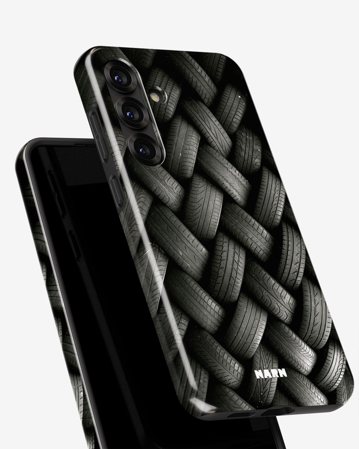Samsung Galaxy A55 5G Tough Case – Tires Wall - View 4