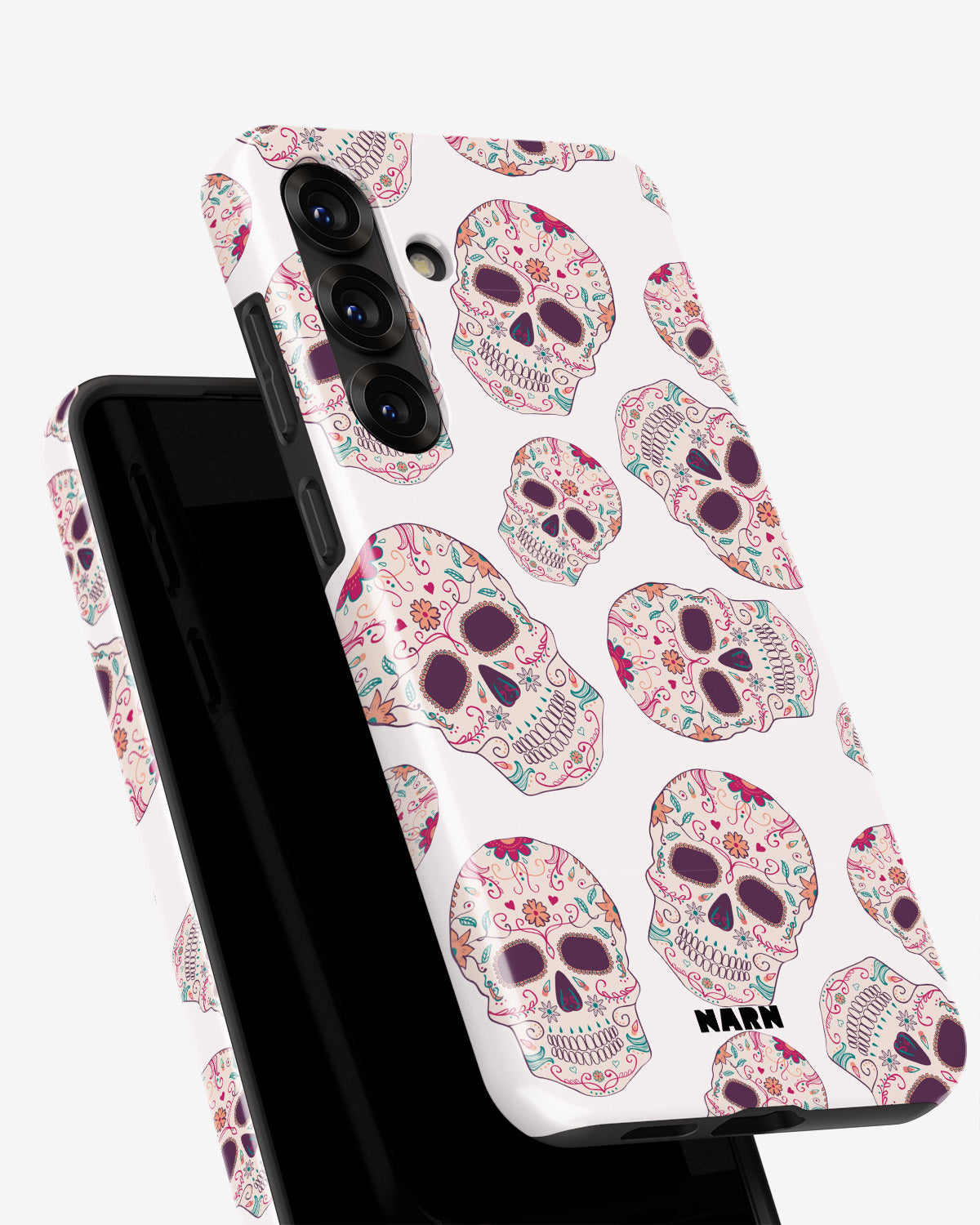 Samsung Galaxy A55 5G Tough Case – Calavera Skulls - View 4