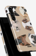 Samsung Galaxy A55 5G Tough Case – Cute Dogs - View 4