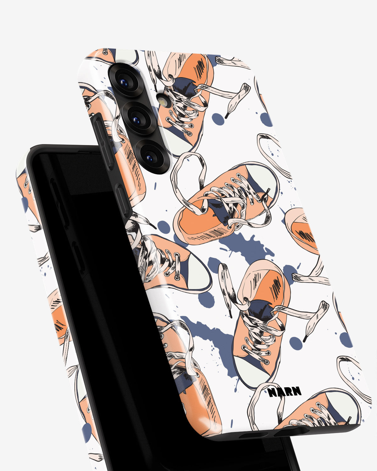 Samsung Galaxy A55 5G Tough Case – Apricot Sneakers - View 4