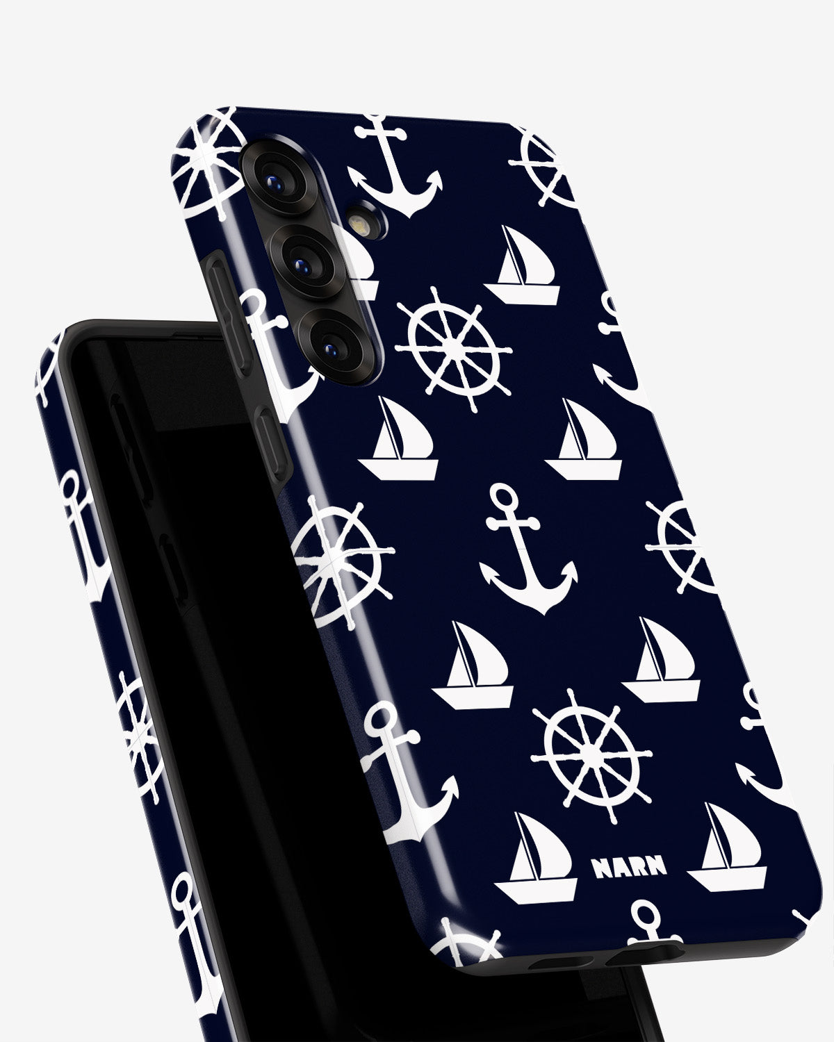 Samsung Galaxy A55 5G Tough Case – Deep Blue Voyage - View 4