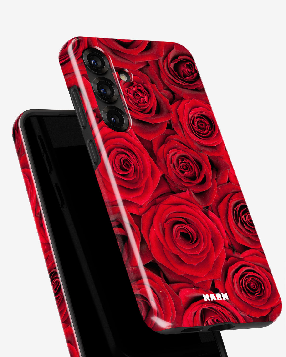 Samsung Galaxy A55 5G Tough Case – Red Roses - View 4