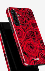 Samsung Galaxy A55 5G Tough Case – Red Roses - View 4