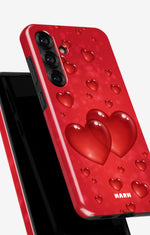 Samsung Galaxy A55 5G Tough Case – Red Romance - View 4