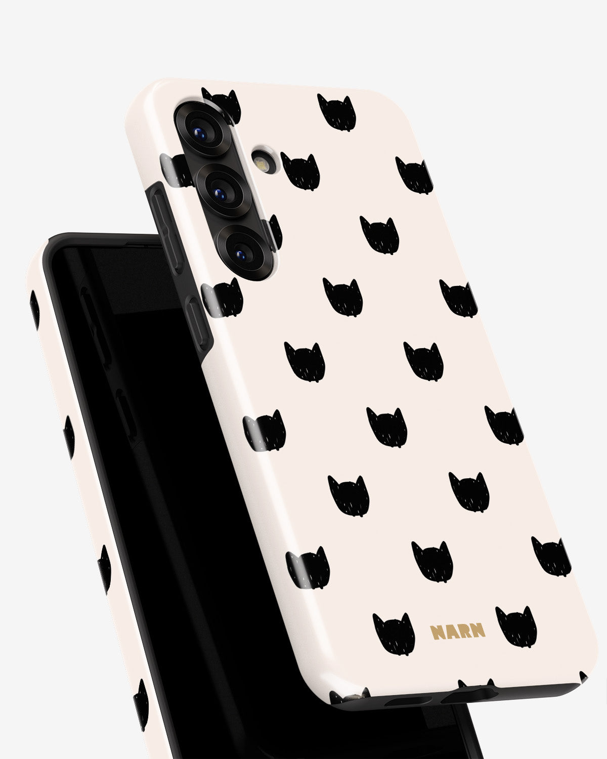 Samsung Galaxy A55 5G Tough Case – Kitty Dots - View 4