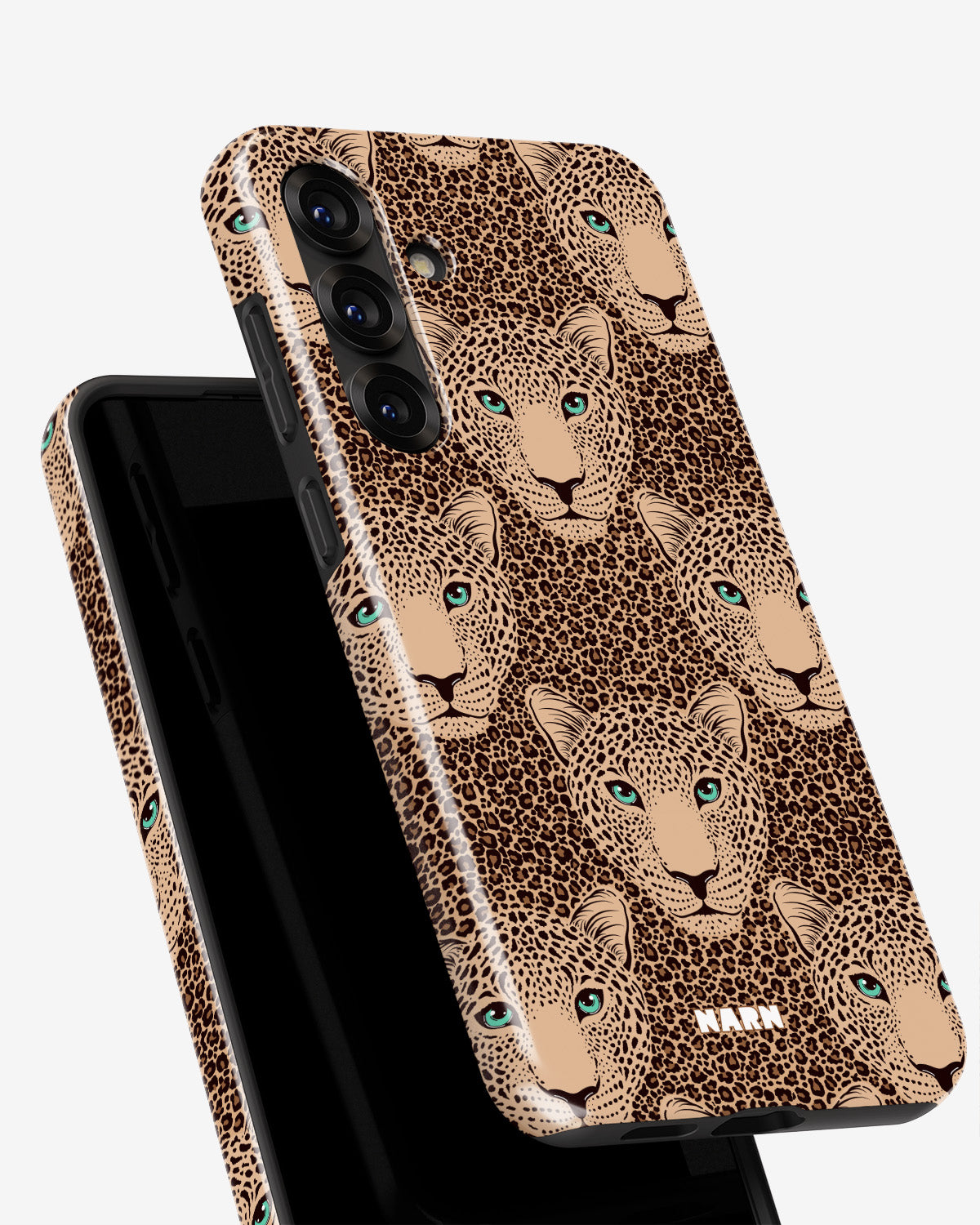 Samsung Galaxy A55 5G Tough Case – Leopard Gaze - View 4