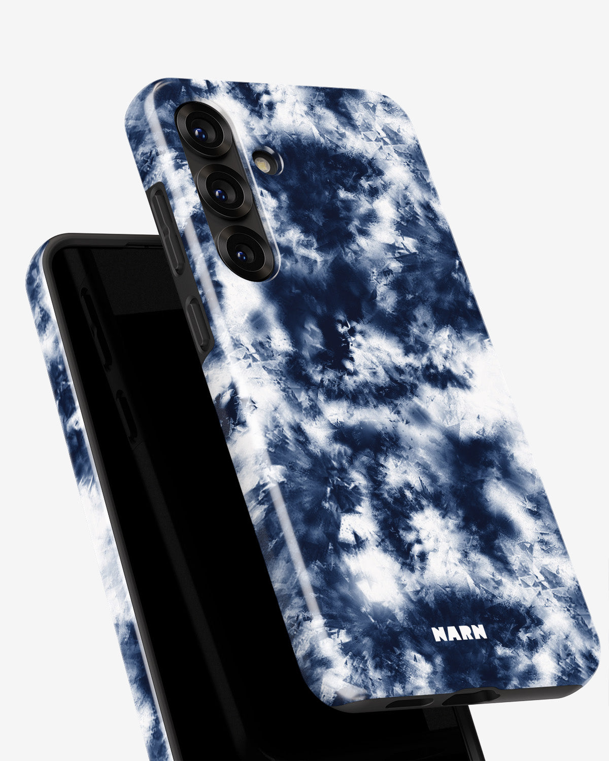 Samsung Galaxy A55 5G Tough Case – Tie Dye Blue - View 4