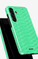 Samsung Galaxy A55 5G Tough Case – Turquoise Snake - View 4