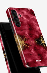 Samsung Galaxy A55 5G Tough Case – Burgendy Shimmer - View 4