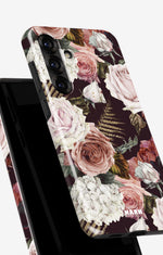 Samsung Galaxy A55 5G Tough Case – Midnight Roses - View 4