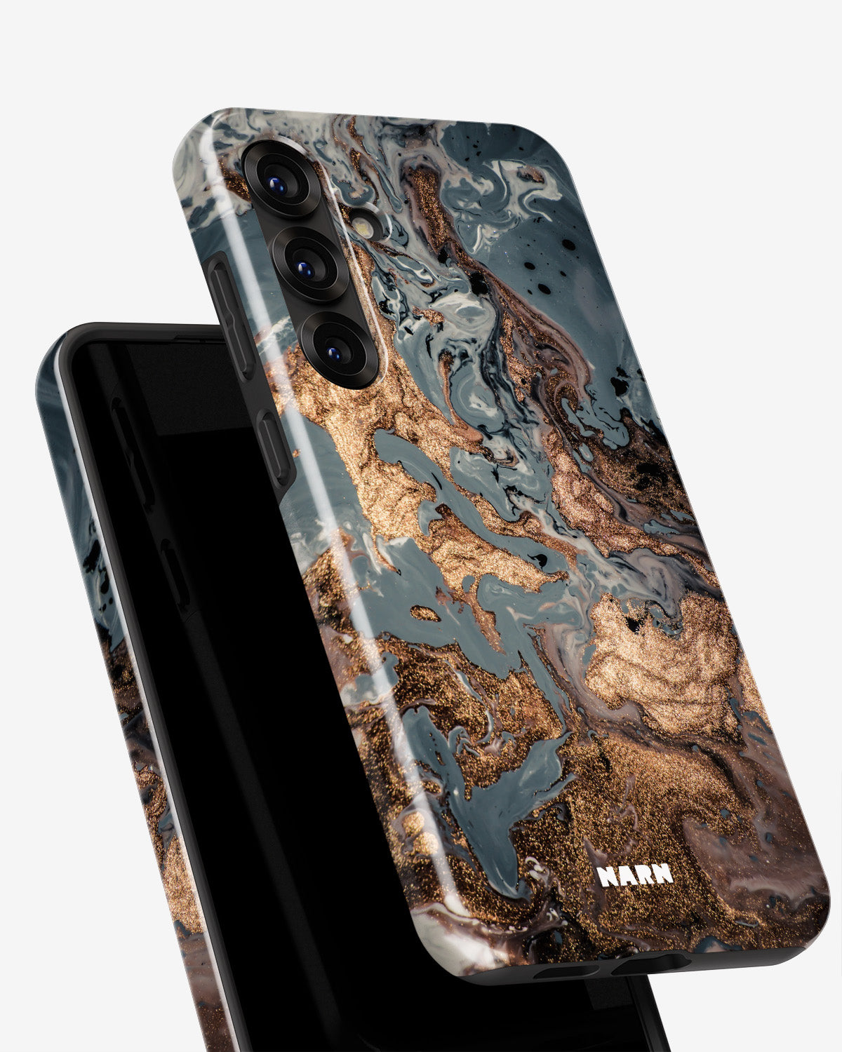 Samsung Galaxy A55 5G Tough Case – Molten Gold - View 4